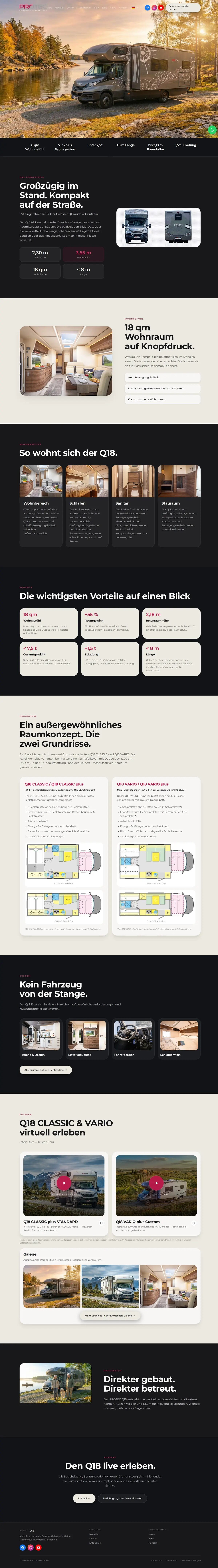 Protec Mobil website